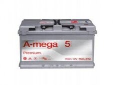Akumuliatorius A-Mega Premium 78 Ah 760A 12 V