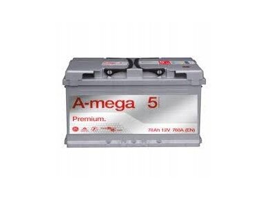 Akumuliatorius A-Mega Premium 78 Ah 760A 12 V