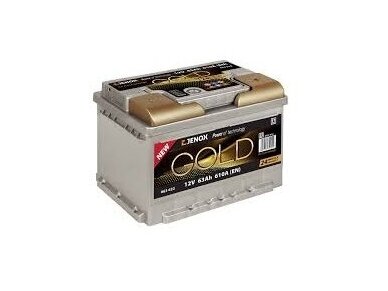 Akumuliatorius Jenox GOLD 63Ah, 600A, 12V