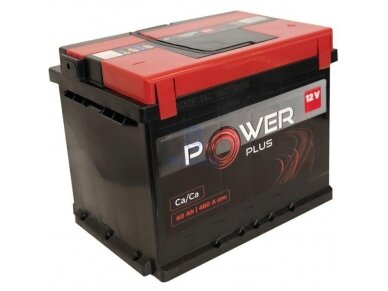 Akumuliatorius Power Plus 12V 60AH 480A