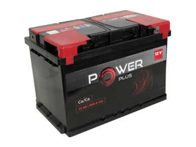 Akumuliatorius Power Plus 12V 77Ah 680A