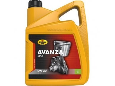 Kroon-Oil Avanza MSP 0W-30 5L Pilnai Sintetinė Alyva