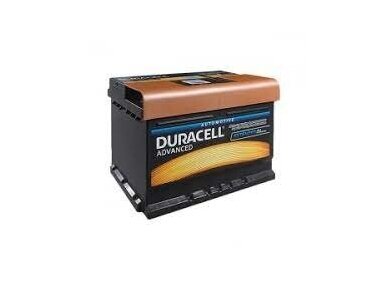 Duracell Extreme AGM DE 60 AGM 12V 60Ah 640A Akumuliatorius