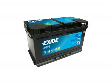 EXIDE EK820 82Ah 800A (EN) AGM akumuliatorius