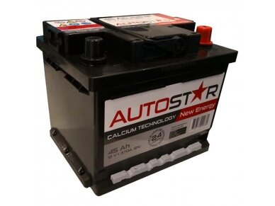 Akumuliatorius Autostar AP54588 12V 45Ah 370A